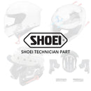 SHOEI VISOR CF1-V DARK SMO FLAT W T O POSTS