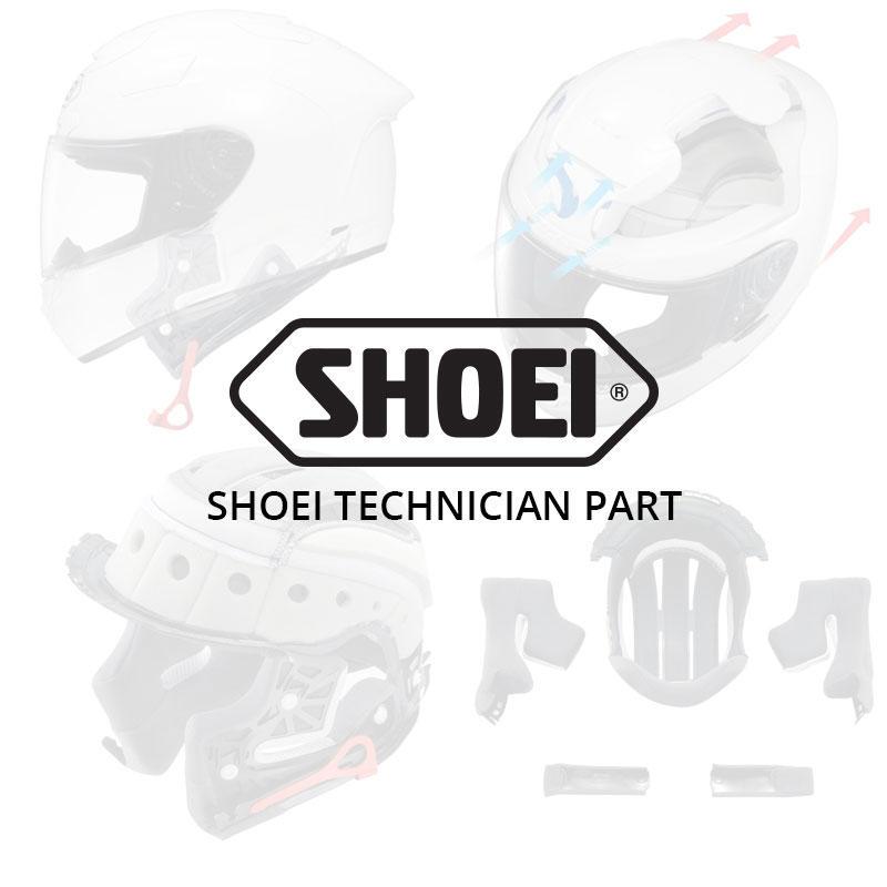 SHOEI VFX-W TAIL FIN BLK