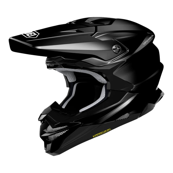 Shoei VFX-WR M.E.D.S Helmet - Black Size Medium 58cm