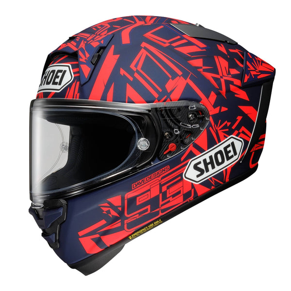 Shoei X-SPR Pro Helmet - Marquez Dazzle TC10 Size Small