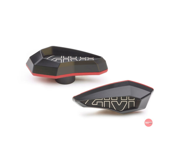 Givi Frame Slider Crash Protection Black/red (needs Fitting Kit) SLD01RE