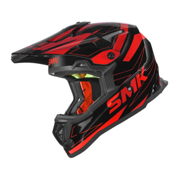 SMK Allterra Slope Black Red Helmet Medium 57cm 58cm