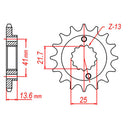 MTX Parts Spkt Front Oe Steel 1307 15T
