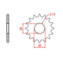 MTX Parts Spkt Front Oe Steel 1183 18T