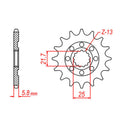 MTX Parts Spkt Front Oe Steel 1565 14T