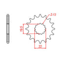 MTX Parts Spkt Front Oe Steel 1439 13T