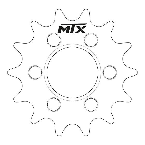MTX Royal Enfield Steel Front Sprocket #530 (17T)