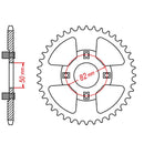 SPKT REAR OE STEEL 999 45T