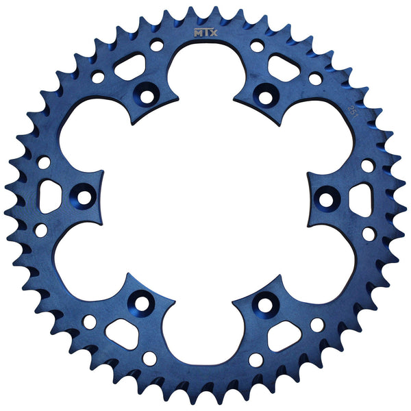 MTX Parts Spkt Rear Alloy Mtx Zero Blu 251 47T #520
