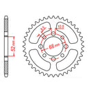 MTX Parts Spkt Rear Oe Steel 801 37T