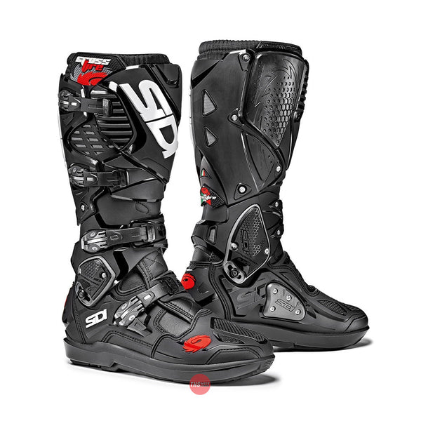 Sidi Crossfire 3 SRS Black Mx Motorcycle Boots Size EU 46