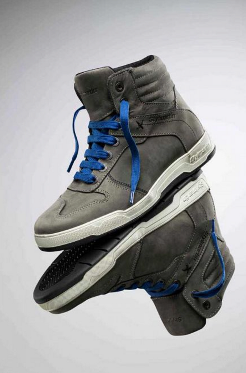 Stylmartin Smoke Leather Sneaker Road Boots Size EU 47