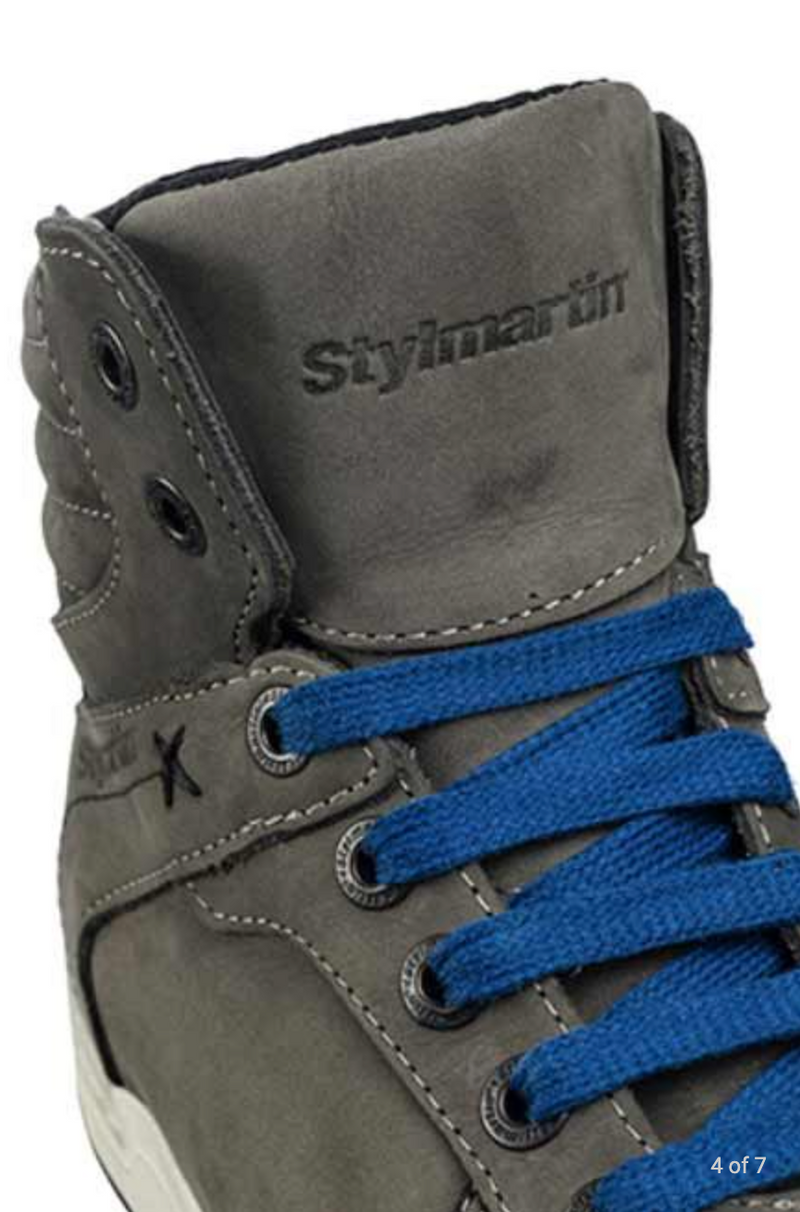 Stylmartin Smoke Leather Sneaker Road Boots Size EU 47
