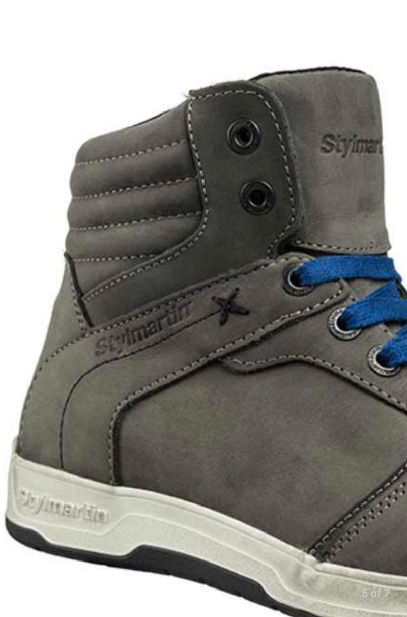 Stylmartin Smoke Leather Sneaker Road Boots Size EU 47