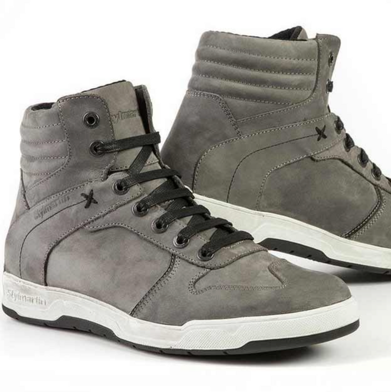 Stylmartin Smoke Leather Sneaker Road Boots Size EU 39