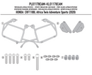 Givi Side Rack One-fit Obk Honda CRF1100L Africa Twin / Adv Sports 20-> PLO1178CAM