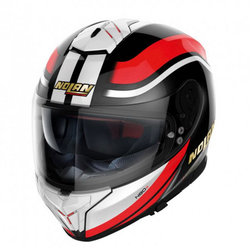 Nolan N80-8 50th Anniversary Full Face Helmet - red/white/black 2XL 63cm