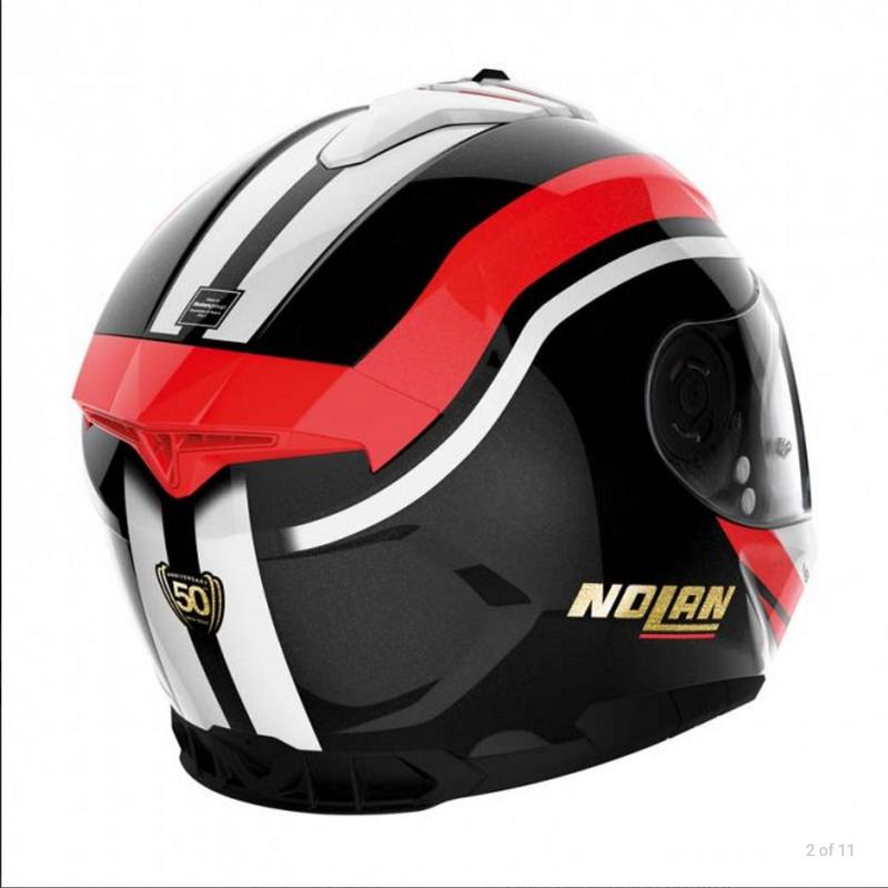 Nolan N80-8 50th Anniversary Full Face Helmet - red/white/black XL 62cm