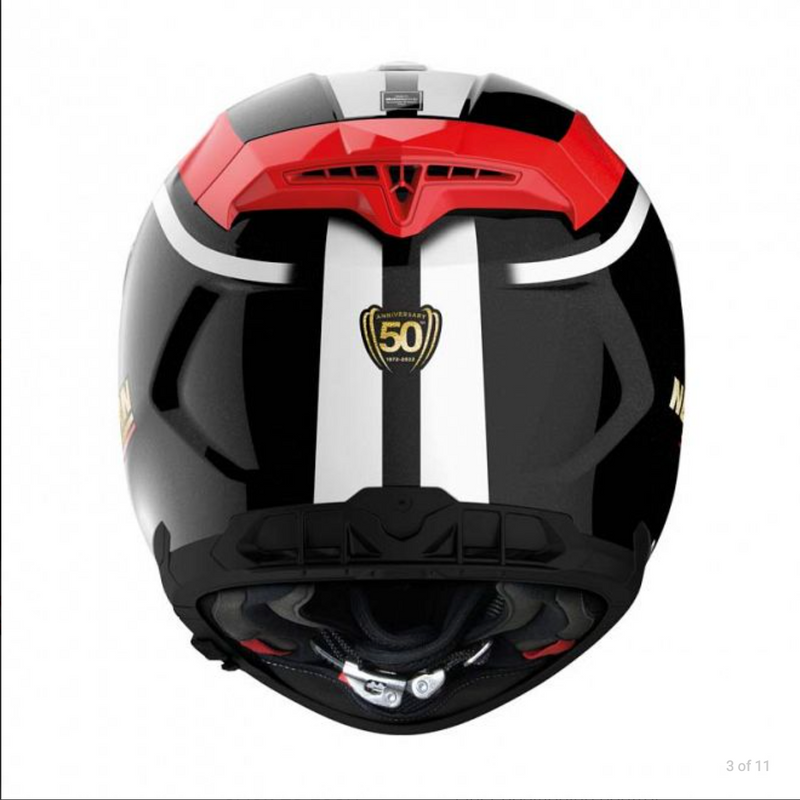 Nolan N80-8 50th Anniversary Full Face Helmet - red/white/black XL 62cm