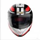Nolan N80-8 50th Anniversary Full Face Helmet - Red / White / Black Size 2XL 64cm