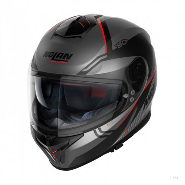 Nolan N80-8 Full Face Helmet - flat grey - Large - 60cm