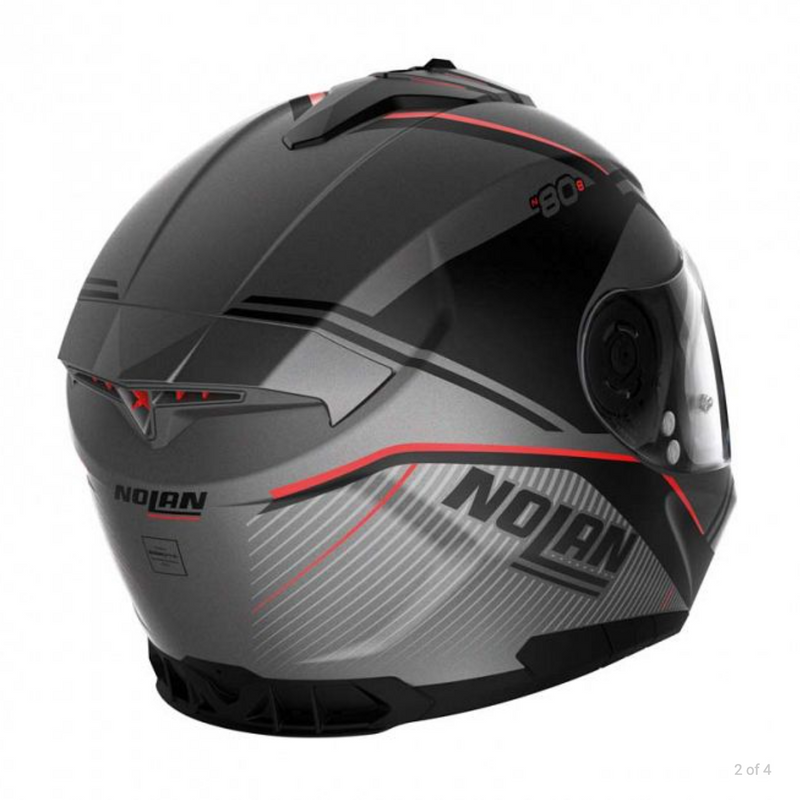 Nolan N80-8 Full Face Helmet - Flat Lava Grey - Size XS - 55cm