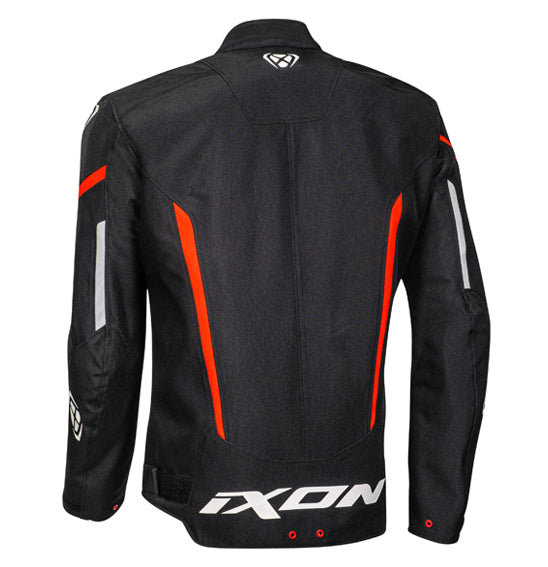 Ixon STRIKER Black White Red Road Jacket Size Large