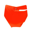 Rtech Front Number Plate Ktm 85Sx 18-21 Orange