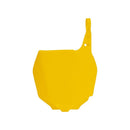 Rtech Numberplate Front Rm125 Rm250 01-12 Rmz250 07-09 Rmz450 05-07 Yellow