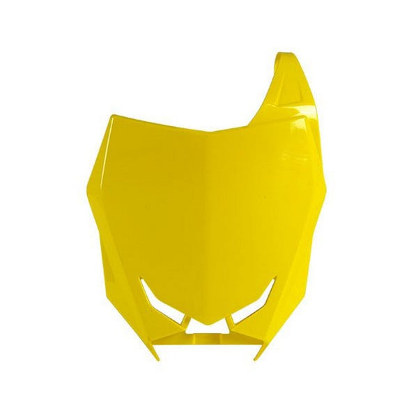 Rtech Front Number Plate Suzuki Rmz250 19-20 Rmz450 18-20 Yellow