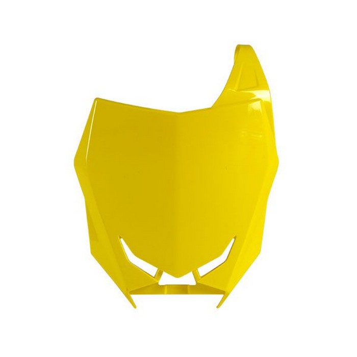 Rtech Front Number Plate Suzuki Rmz250 19-20 Rmz450 18-20 Yellow