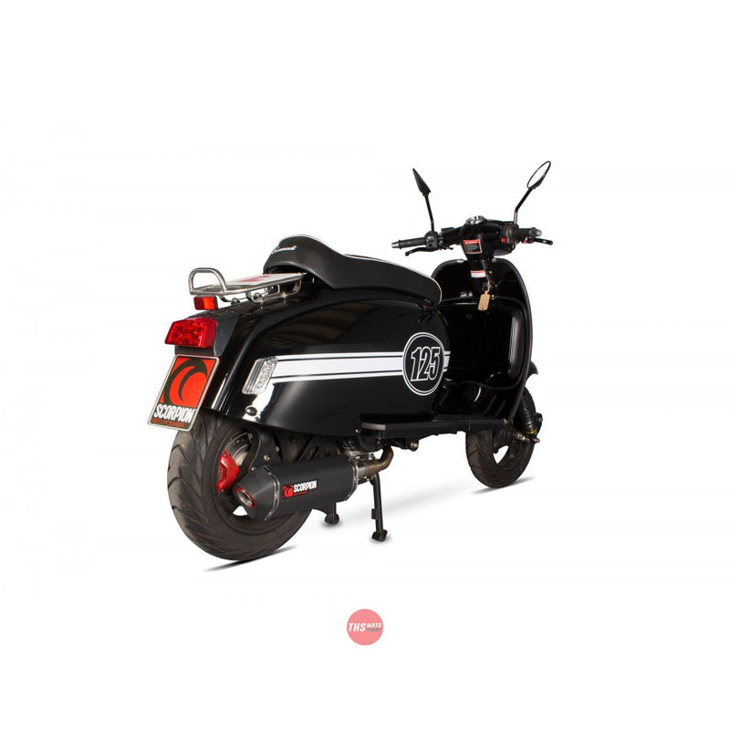 Scomadi TL125 15 17 Serket Full System Blk Ceramic THS Moto NZ