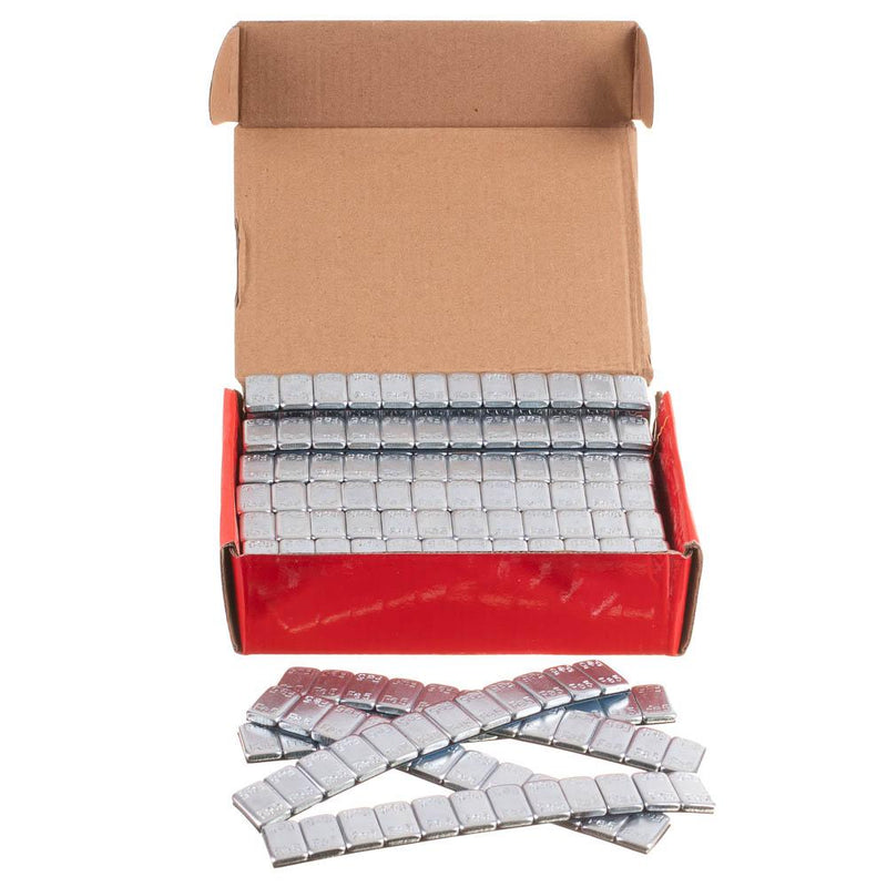 Whites Wheel Balance Weights Stick On 12 X 5g/bar Sil Box 50 Strips