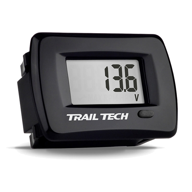 TRAIL TECH TTO PANEL - VOLTAGE METER - BLK