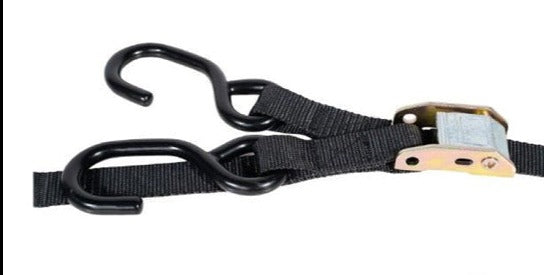 Oneal Tiedowns W/ Soft Loop Black Black 1"