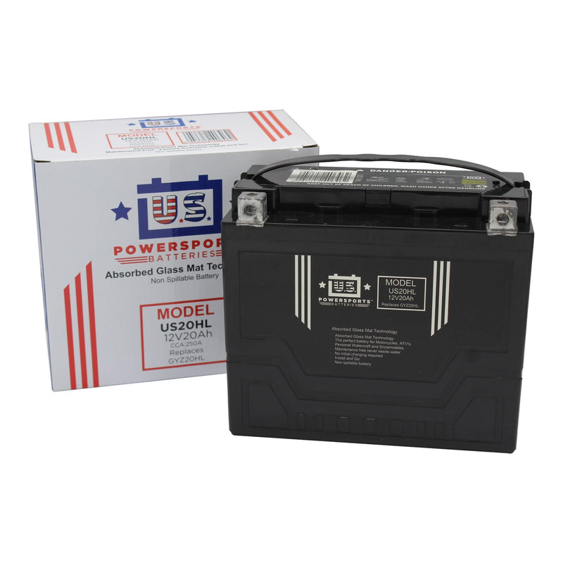 USPS AGM BATTERY US20HL   YTX20L-BS  *4