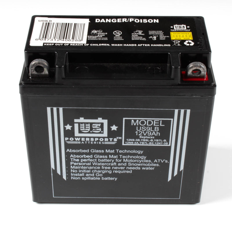 USPS AGM BATTERY US9LB  YB7L-B  *10