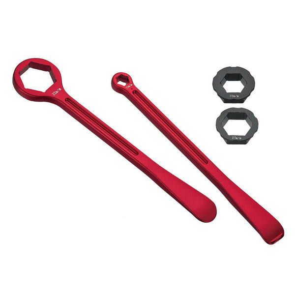 Psychic Mx Combo Axle Tire Wrench Lever Set Metric Kit 32Mm 27Mm 22Mm Axles 10Mm 12Mm Adjuster And Rim Nut