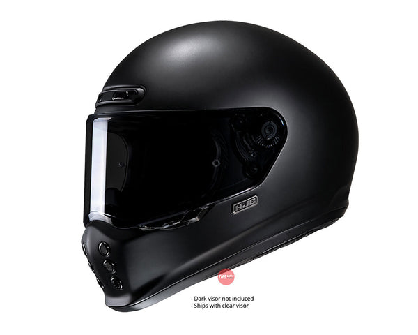 HJC V10 Semi Flat Black Road Helmet Size XL 61cm