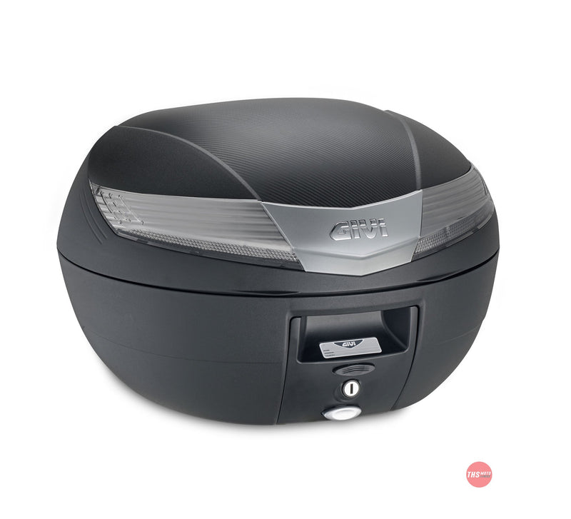 Givi Monokey Top Box 40LT V40 Black / Tech Reflectors V40NT