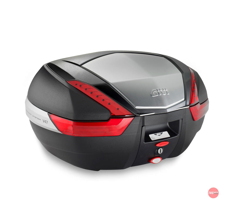 Givi Monokey Top Box 47LT V47 Black/alu Insert V47N