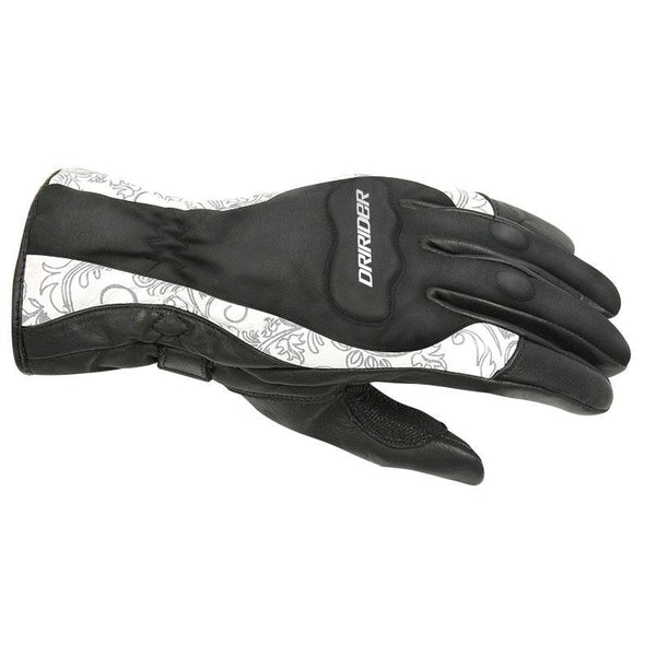 Dririder Ladies Vivid 2 Gloves Black White Medium
