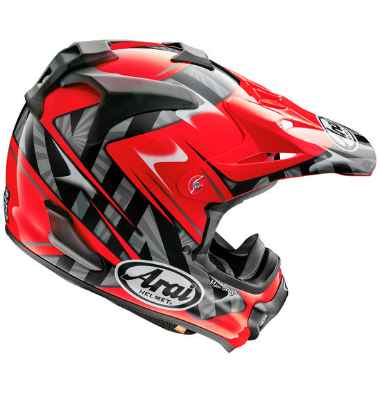 Arai VX-PRO 4 SCOOP Black/Red Size Medium 57cm 58cm Off Road Helmet