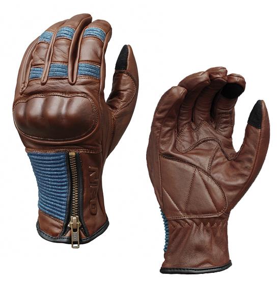 Neo Gloves Valiant Brown Blue Medium