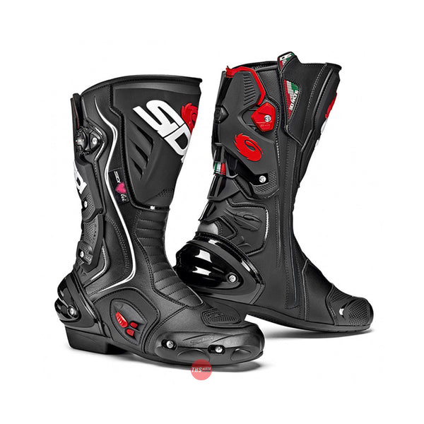 Sidi Vertigo 2 Lei Black Black Racing Motorcycle Boots Size EU 40