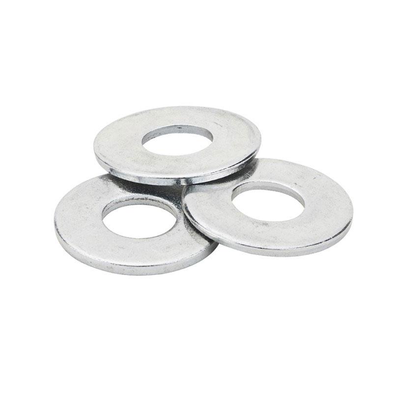 Whites Washer Flat Zp 8mm PKT=50