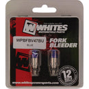 Whites Fork Bleeder Valves - Pair M4 X 0.7 Blu