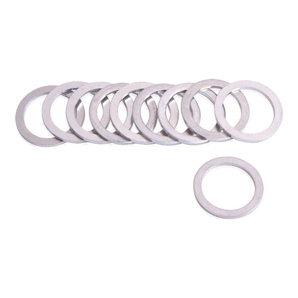 Whites Crush Washer - Aluminium 18 X 22 X 1.5 (100pc/pk) Bmw