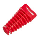 Whites Motorcycle Parts Exhaust Plug - Red Medium