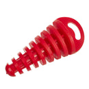 Whites Motorcycle Parts Exhaust Plug - Red Small